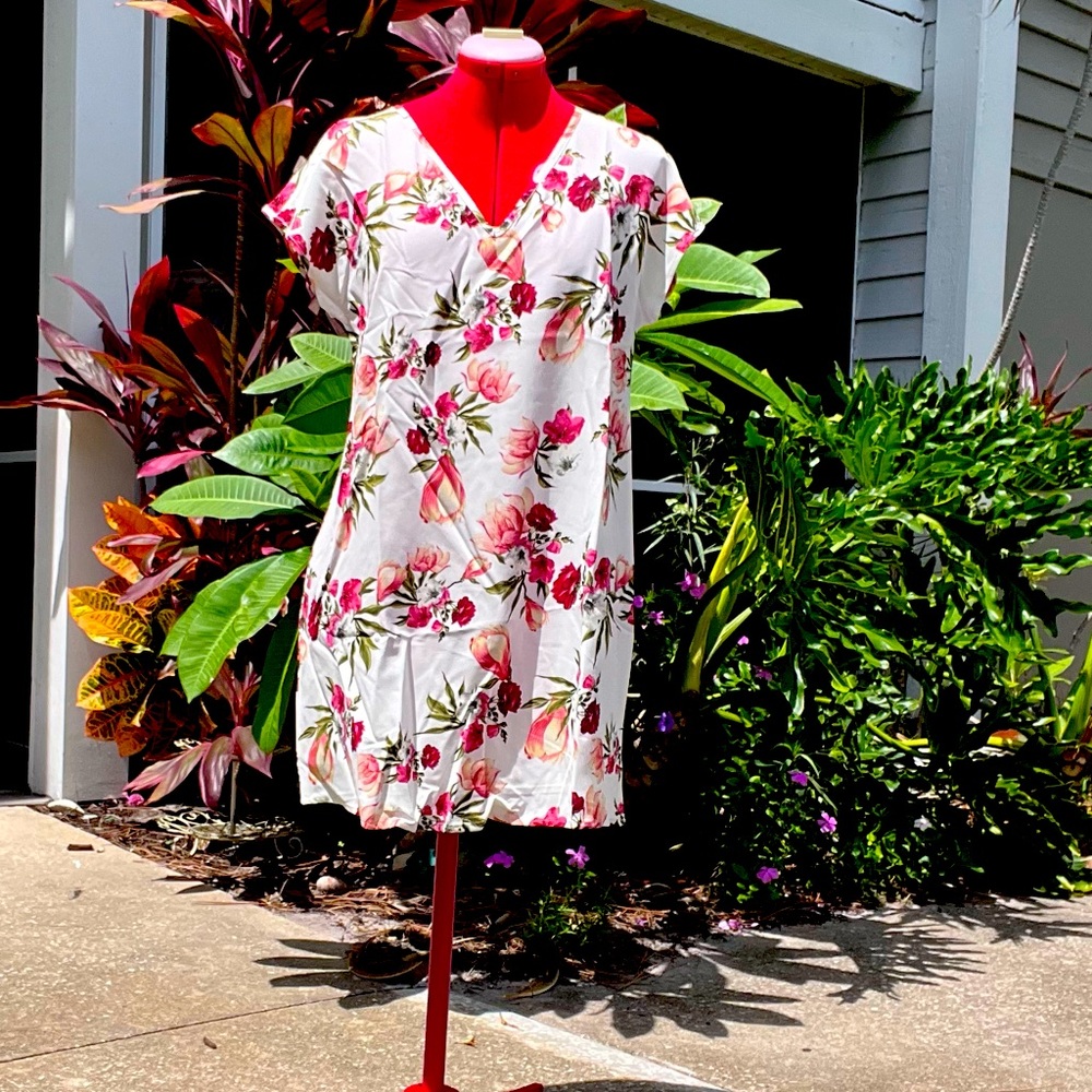 New midi length dress perfect for spring and summer
